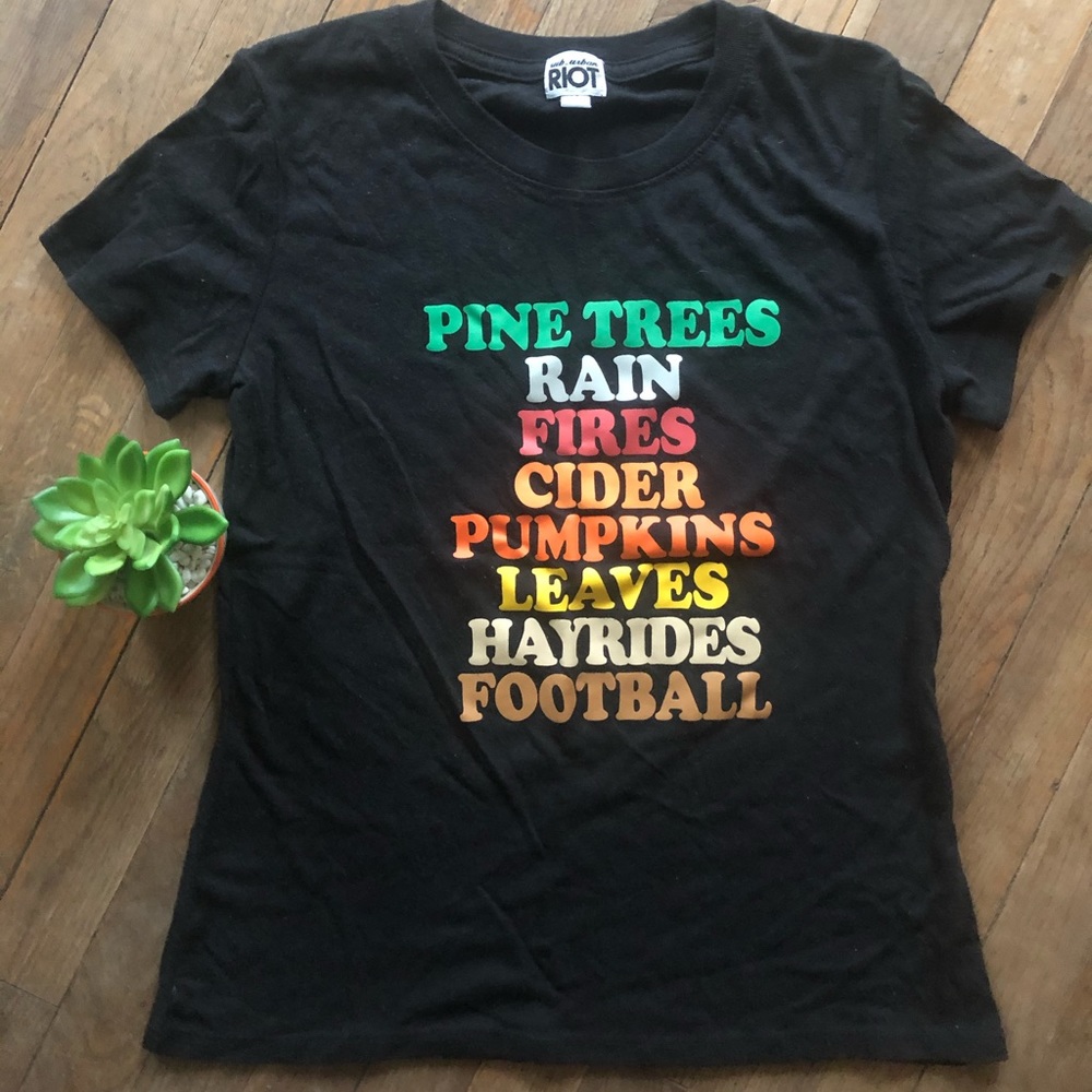 Fun fall graphic tee